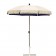 Parasol Couture Ecru Intérieur Bleu Nuit Sywawa JardinChic