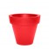 Grote Bo rode Serralunga JardinChic pot