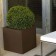 JARDINIERE Cubo met Self-Watering Brown Vondom JardinChic systeem