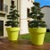 Pots Ikon Vert Anis Euro3Plast Jardinchic