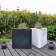 Pots Triton H48cm Noir et Blanc Pdconcept Jardinchic