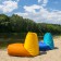 Poufs Tube Sunrise et Lake Pusku Pusku Jardinchic