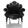 Fauteuil Proust black Magis JardinChic