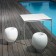 Poef Qstool witte Viteo JardinChic