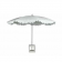 Parasol Shadylace XL Blanc avec Socle Cube vendu séparément Sywawa JardinChic