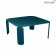 Table Basse Carrée Bebop H42cm Bleu Acapulco Fermob Jardinchic