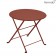 Table Basse Ronde Tom Pouce Ocre Rouge Fermob Jardinchic