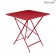 Table Bistro 71 x 71cm Coquelicot Fermob Jardinchic