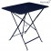 Table Bistro 77 x 57cm Bleu Abysse Fermob Jardinchic