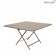 Table Caractère 128 x 128cm Muscade Fermob Jardinchic