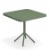 Table Carrée Grace H74cm Vert Militaire Emu Jardinchic