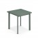 Table carrée Star 70cm Vert Foncé Emu JardinChic