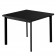 Table carrée Star 90cm Noir Emu JardinChic