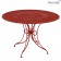 Table de repas 1900 Ø117cm Coquelicot Fermob Jardinchic