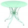 Table de repas 1900 Ø96cm Vert Opaline Fermob Jardinchic