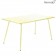 Table Luxembourg 143x80cm Citron Givré Fermob Jardinchic