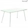 Table Luxembourg 143x80cm Menthe Glaciale Fermob Jardinchic