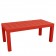 Table De Repas Jut 180cm Rouge Vondom Jardinchic