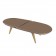 Tabel van acht gesloten taupe Isidore JardinChic