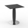 table-haute-carrée-gris-anthracite-vases-vondom-jardinchic