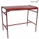 Table Haute Luxembourg 126x73cm Coquelicot Fermob Jardinchic