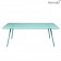 Table Luxembourg 207x100cm Bleu Lagune Fermob Jardinchic