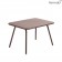 Table Luxembourg Kid Rouille Fermob Jardinchic