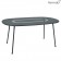 Table Ovale Lorette Gris Orage Fermob Jardinchic