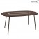 Table Ovale Lorette Rouille Fermob Jardinchic