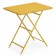 Table Pliable Arc-en-Ciel Jaune Curry Emu JardinChic