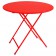 Table Ronde Pliable Arc En Ciel Rouge Ecarlate Emu JardinChic