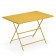 Table Rectangle Pliable Arc-en-Ciel Jaune Curry Emu JardinChic