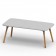 Table Piétement Iroko Sloo 180x90cm Plateau Acier Vondom Jardinchic