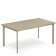 Table Rectangle Star Taupe Emu JardinChic