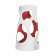 Pied de Table Liberty Blanc / Rouge MyYour JardinChic