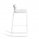 Tabouret de Bar Sandur Cordage Blanc Structure Blanc Coussin vendu en accessoire Oasiq Jardinchic
