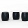 Tabel voet schedel zwart met Plateau schedel in HPL wit en krukken Skull black MyYour JardinChic