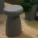 Tabouret Porcino Gris Souris Serralunga JardinChic