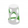 Tabouret Liberty Blanc / Vert MyYour JardinChic