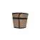 Breien Pot L beige taupe plantaardige stof JardinChic