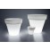 Pot licht Vas twee licht neutrale Serralunga JardinChic