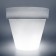 Pot licht Vas een licht neutraal gezicht Serralunga JardinChic